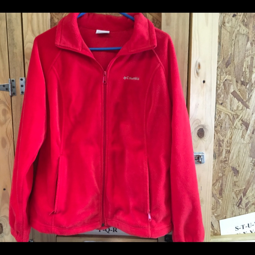 Columbia Size Large Ladies Fleece Jacket